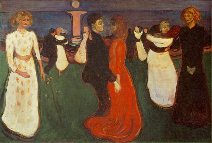 The Dance of Life. 1899 – 1900. Edvard Munch. Oil on canvas