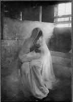 The manger, Reproduction Number: LC-USZC4-9110 , Library of Congress Prints and Photographs Division Washington.