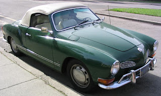 Karmann Ghia roadster, Photo taken by en:User:Minesweeper on February 29, 2004 and released into the public domain