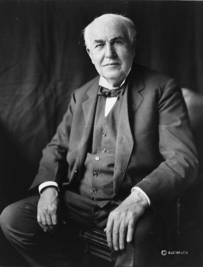 Thomas Edison, Library of Congress, Prints & Photographs Division, [reproduction number, LC-USZ62-105139]