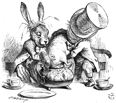 Alice's adventures in wonderland Dormouse in a Teapot clip Art