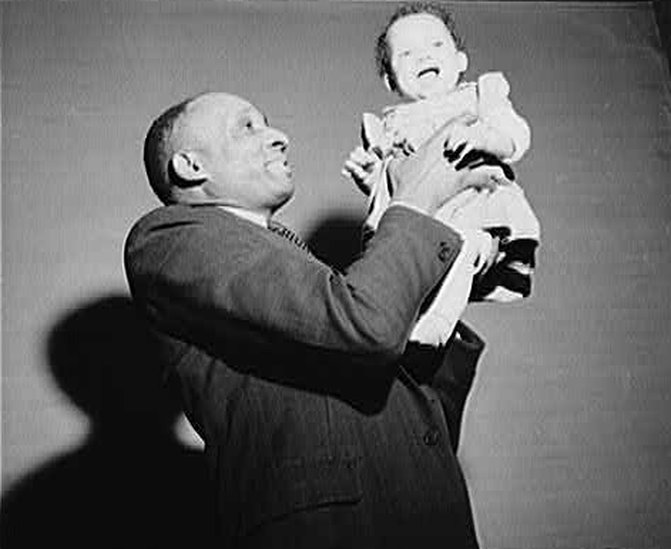 Black Father and Child Father's Day