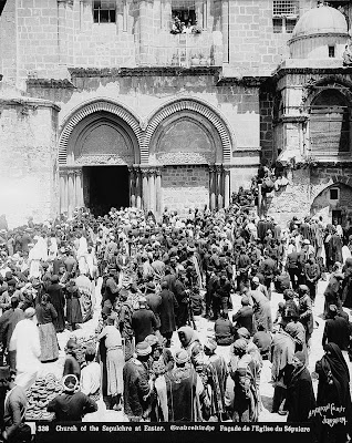 Church of the Holy Sepulchre at Easter time