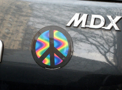 Psychedelic Peace Symbol