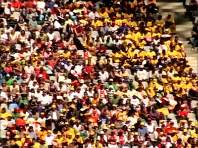 2010 FIFA World Cup Soccer City Crowd
