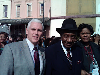 Congressman Mike Pence and Dr. F.D. Reese