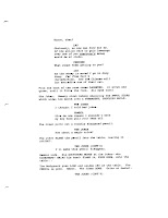Page from the script for The Dark Knight