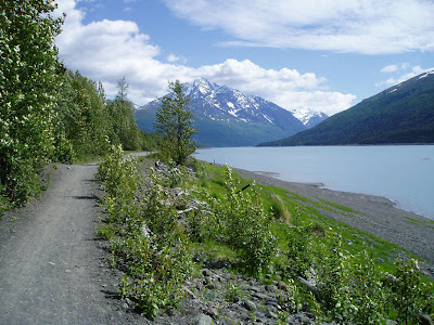 Eklutna Lake near Anchorage, AK July 2006