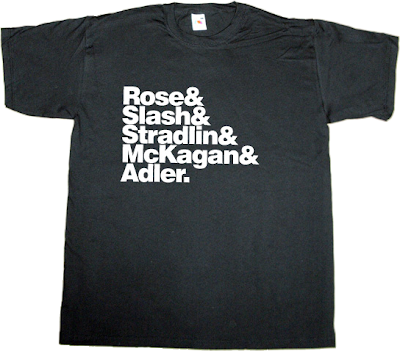 rock guns n'roses helvetica CFRBMN t-shirt ephemeral-t-shirts