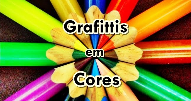 Grafittis em cores