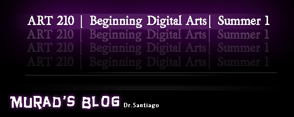 ART210 | Beginning Digital Arts| Summer 1
