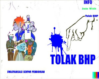Contoh Poster Menolak BHP