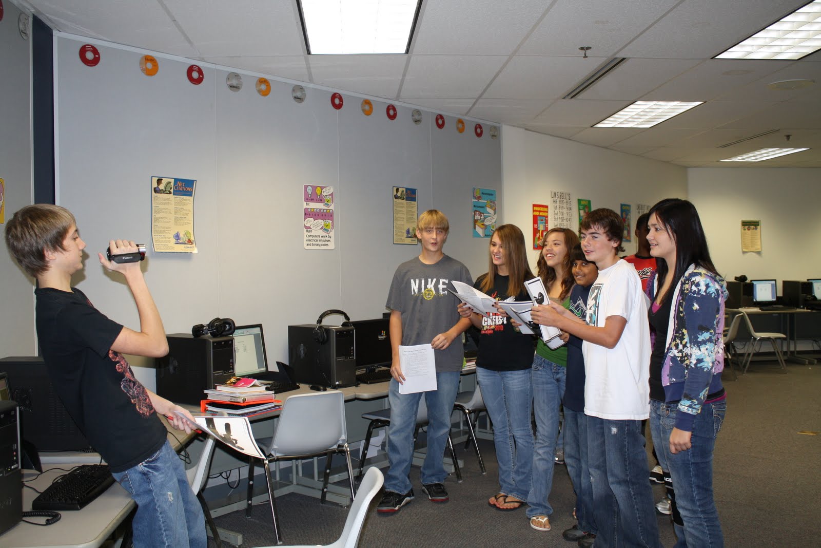 Lansing Middle School Student Newspaper Exploratory Classes