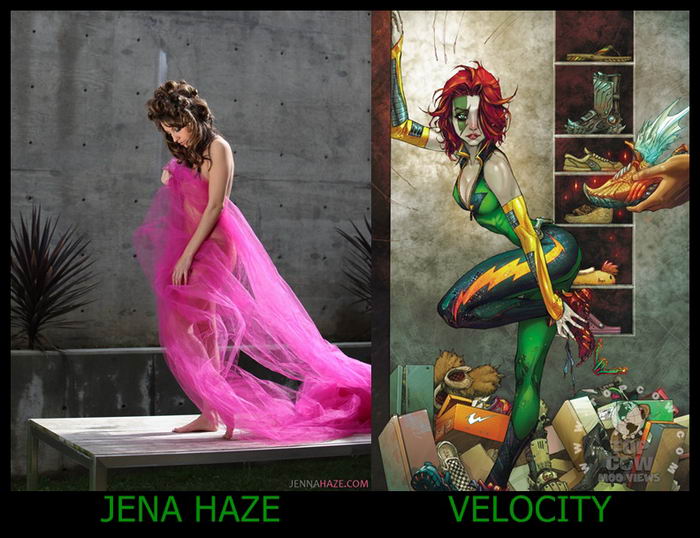 Jena Haze como Velocity