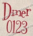 Diner Font