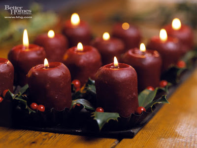 Christmas decoration Candles