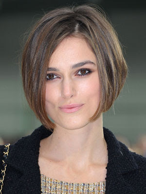Keira Knightley Angled Bob Hairstyle Pic