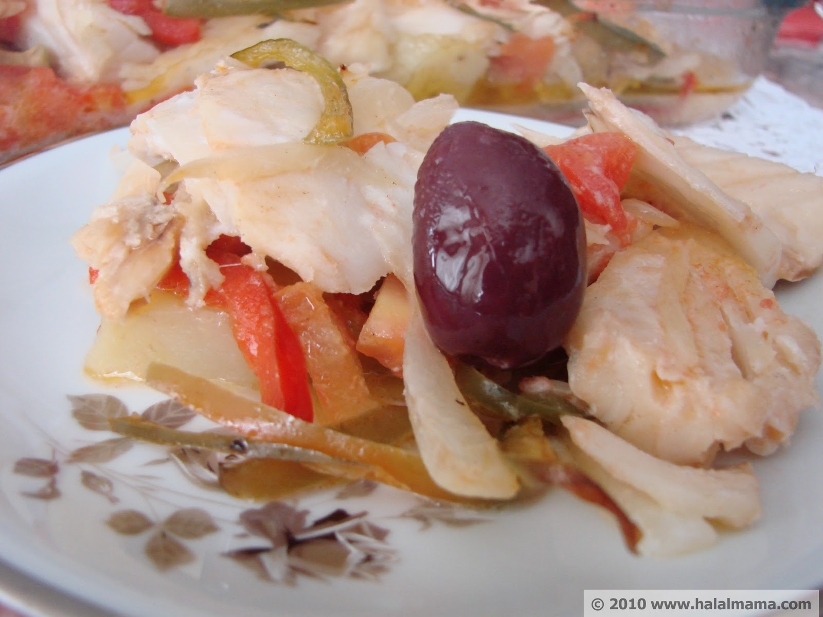 Halal Mama Salted Cod Fish Baked in Coconut Milk