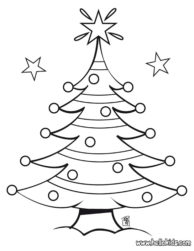 christmas tree coloring pages christmas tree coloring pages christmas title=