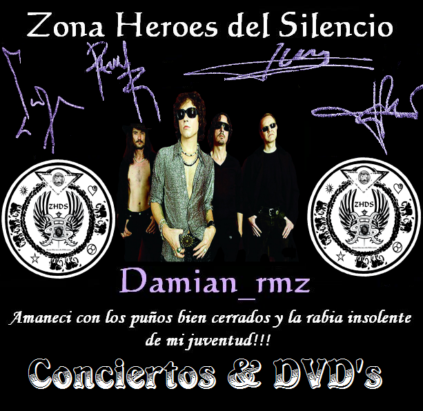 Conciertos & DVD's Zona Heroes del Silencio