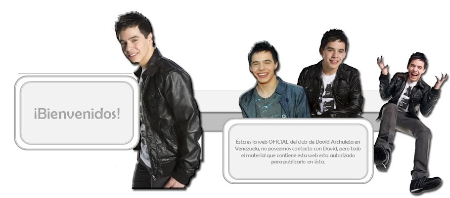 David Archuleta Official || Fan Club Venezuela