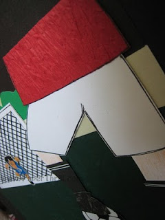 Manchester United handmade card with football penalty view
