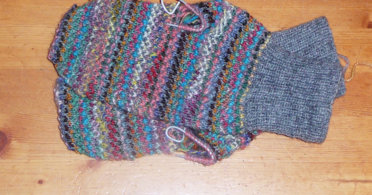 PogKnits Generic Mitten Decreasing the Top