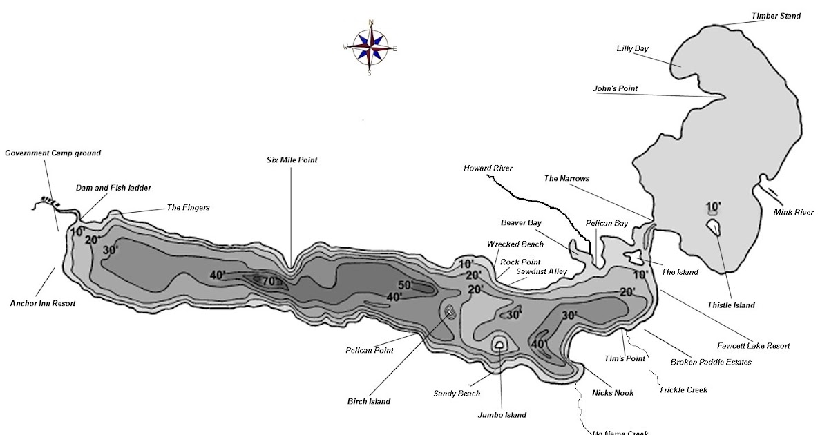 Fawcett Lake The name game.