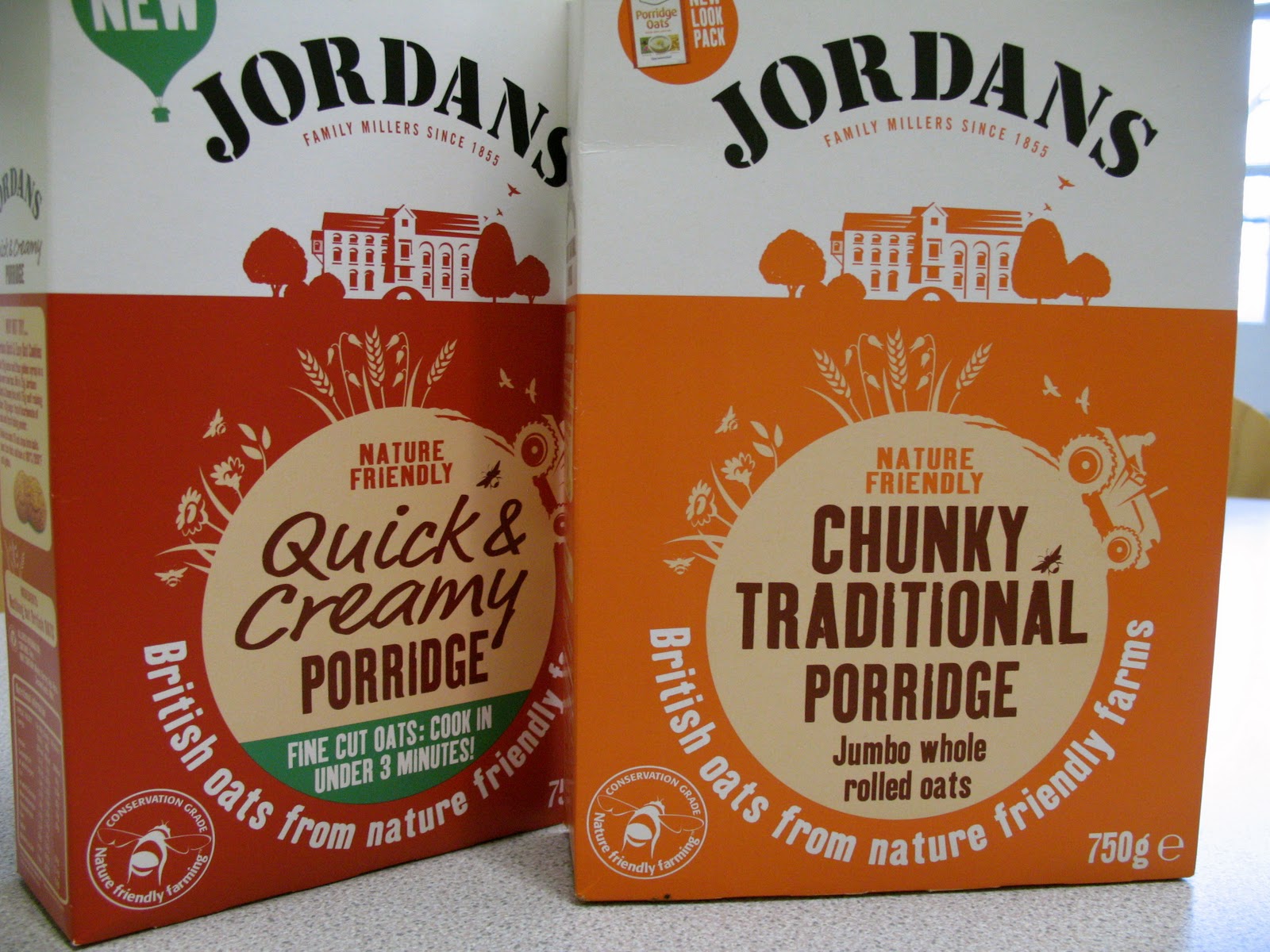 Jordans porridge a review — Nutmegs, seven