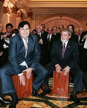 Resultado de imagem para Alan GarcÃa e lula