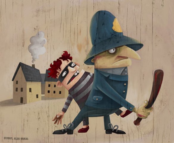JUEGO DE POLICIAS Y LADRONES juego de policias y ladrones: