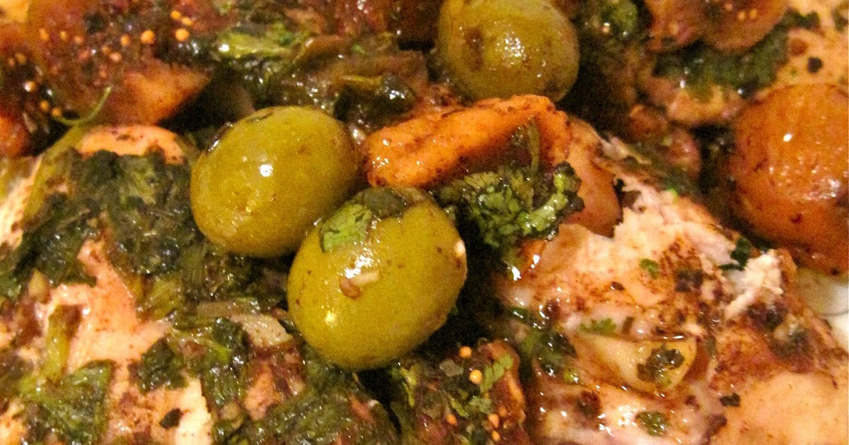Kvell in the Kitchen Fig and Olive Chicken