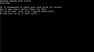 check disk