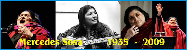 Mercedes Sosa..... Hasta luego...