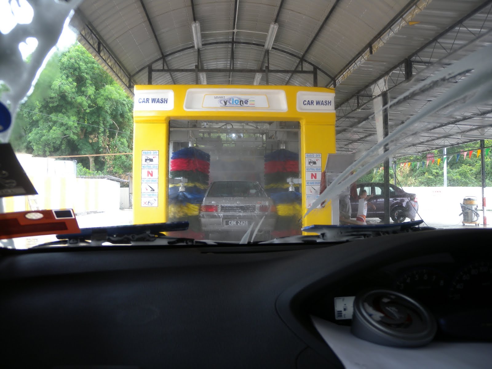 Nizam Zahri Cyclone Car Wash Memang macam torpedo