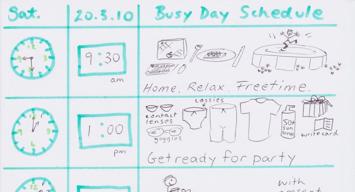 take time out of busy schedule take time out of busy schedule