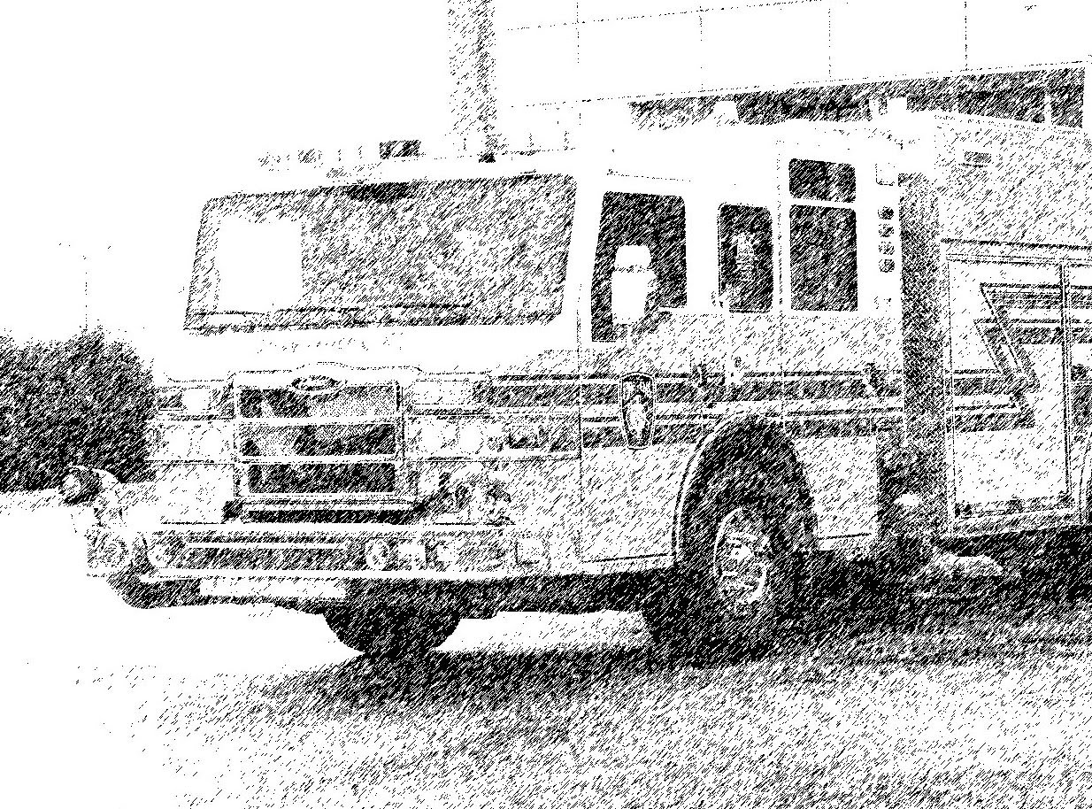 Fire Truck Sketch
