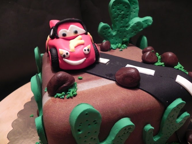 Cake Inn (pAstHaca) Şimşek McQueen Pasta