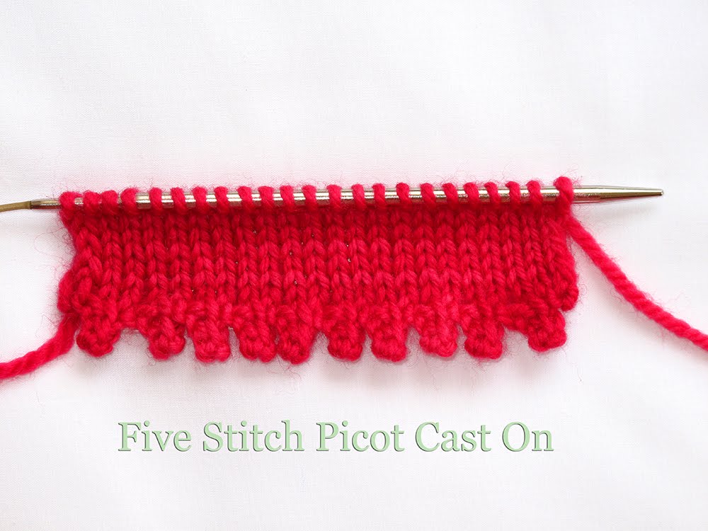 Heidi Bears The Pretty Picot Cast On...a Tutorial