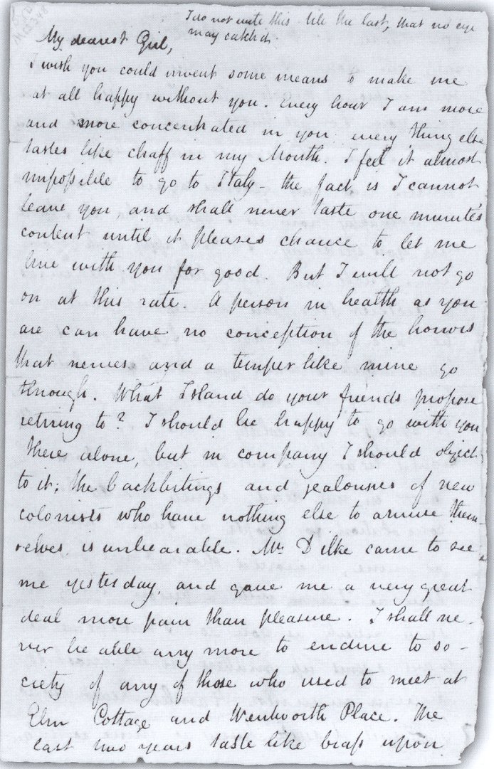 Love letters by john keats image