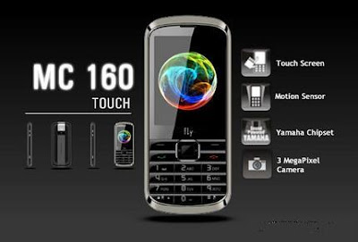 Fly MC160 Touch Screen Dual Sim Mobile