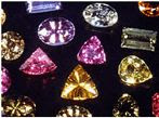 Gemstones: Diamonds, Rubies, Emeralds and Sapphires.