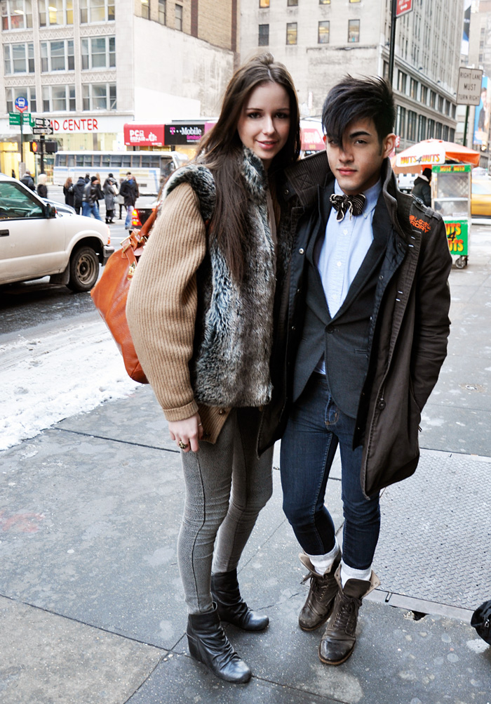 From the Streets of NYC both Damien and Shelbi rock their own style mixing