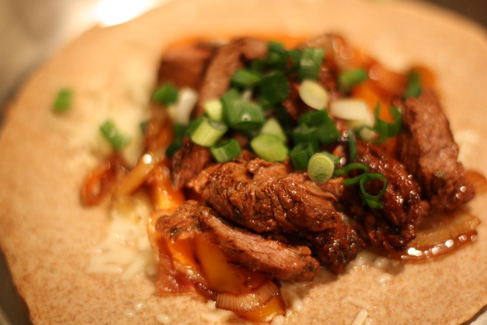 FOOD and BOOZE Carne Asada Fajitas