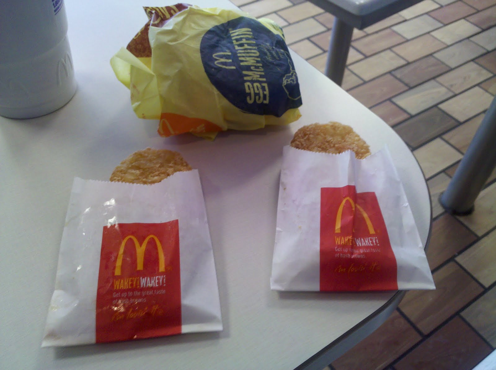 mcdonalds greasy food