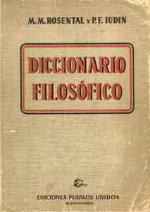 Diccionario Soviético de Filosofía.- Diccionario Soviético de Filosofía.-