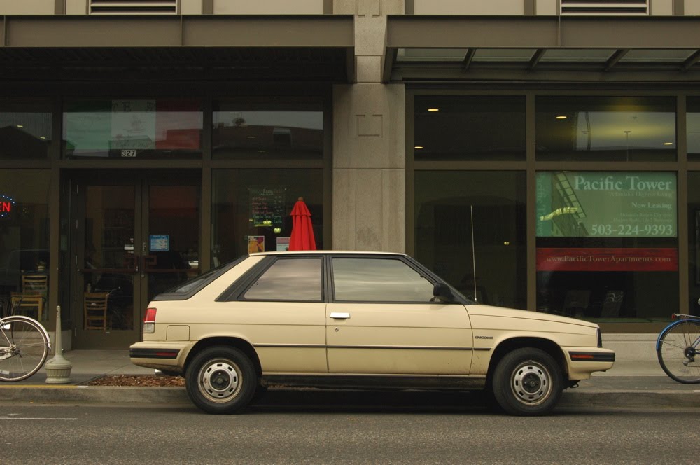 OLD PARKED CARS. 1984 Renault Encore Hatchback.