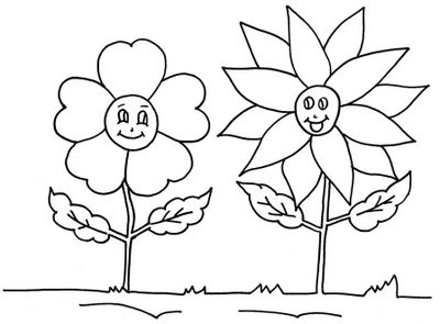 desenho flores