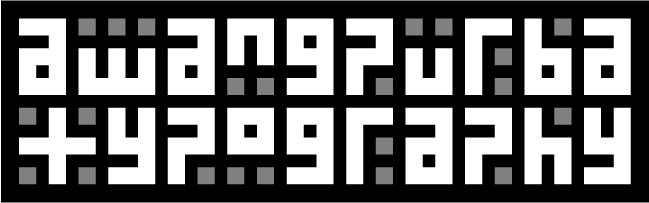 awangpurba - experimental ambigrams & arabic typography