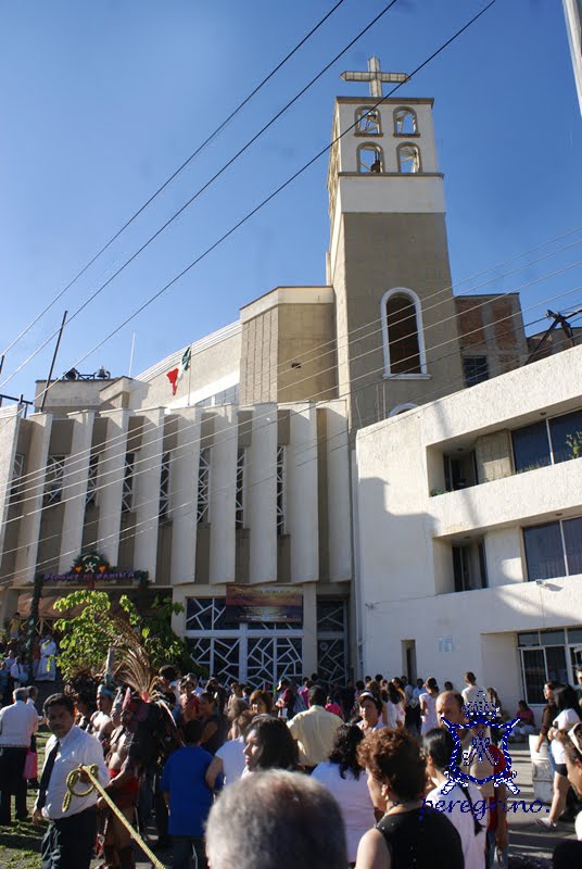 Peregrinozapopano VISITA A LA PARROQUIA DE SAN BERNARDO.